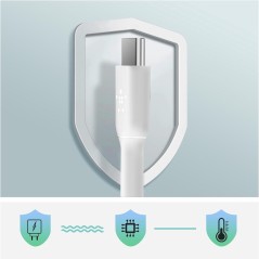 Belkin BoostCharge 1m USB Type-C Cable - Fast & Reliable Charging, Premium White Design